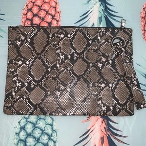 Snake skin Clutch